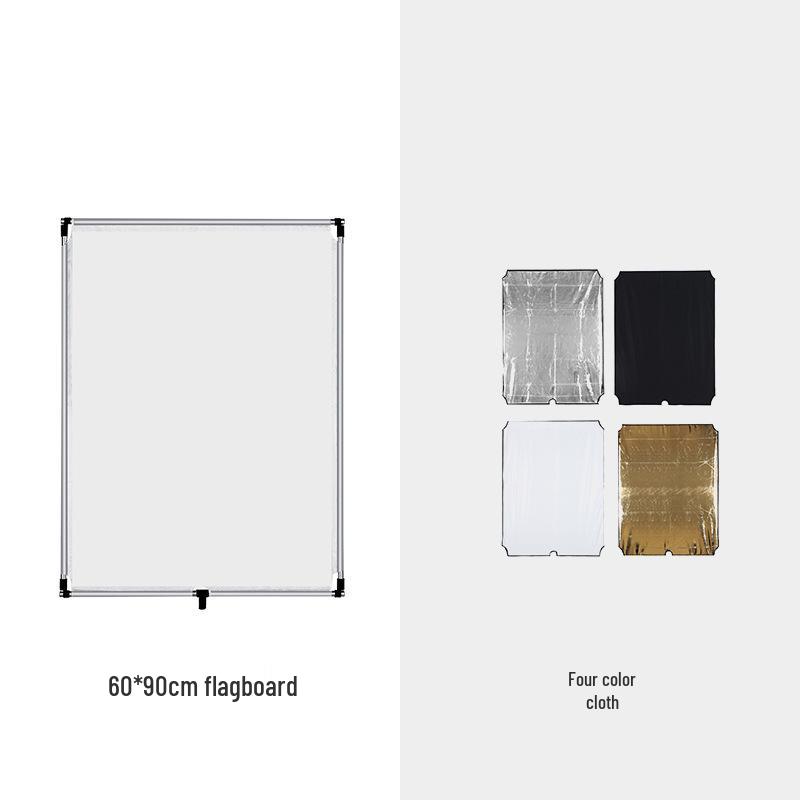 Ambitful Photography Reflector Frame: Large Diffuser Light Blocker for Advertising