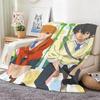 Anime M-My LittleS MonsterS Throw Soft Warm Throw Blanket for Bedroom Living Room Bed Travel Camping Picnic Gift