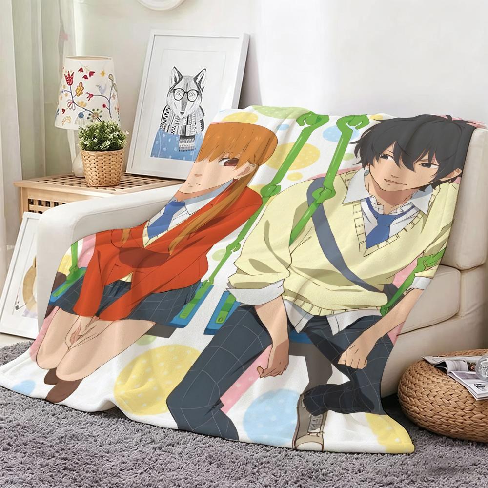 Anime M-My LittleS MonsterS Throw Soft Warm Throw Blanket for Bedroom Living Room Bed Travel Camping Picnic Gift
