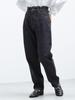 BEAMS HEART Denim Tapered Size Black Women's Pants, M,
