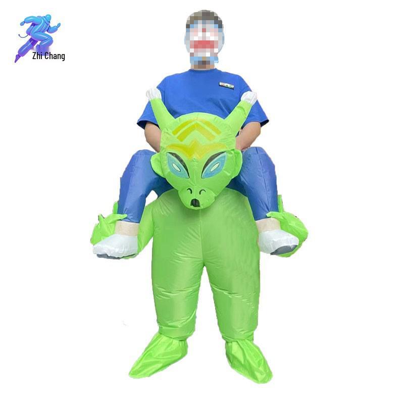 Pink Pig Alien Inflatable Costume for Parties and Performances