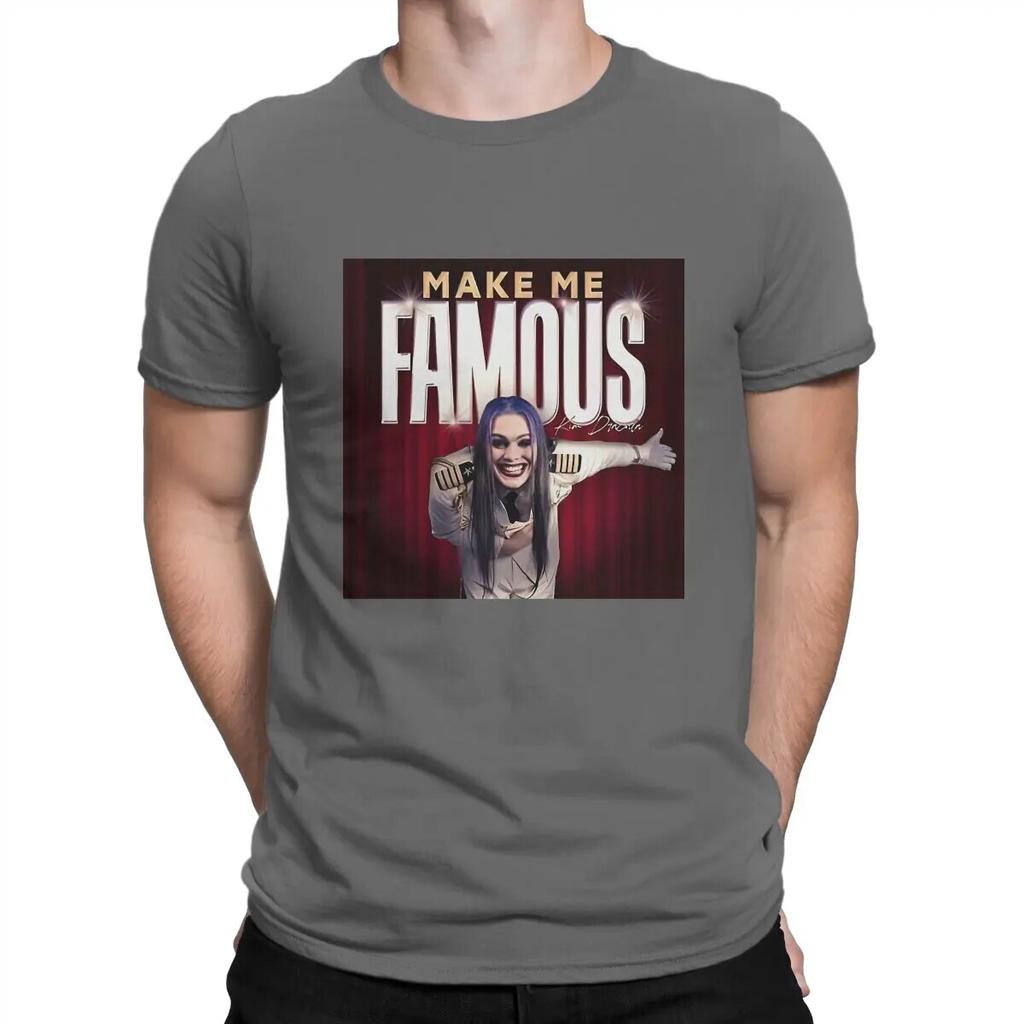 Make Me Famous Különleges póló K-Kim Draculas alkalmi póló Legújabb póló felnőtteknek