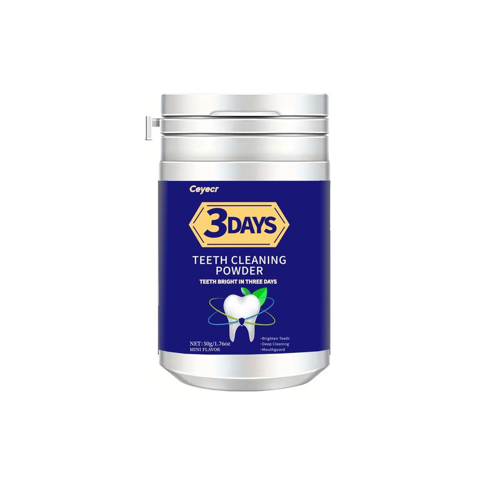 Purple Tooth Whitening Powder - Fresh, Stain-Removing Oral Care for a Brighter Smile