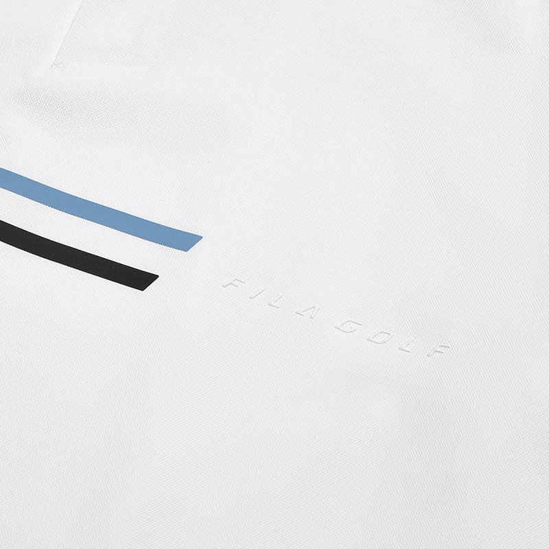 New FILA ATHLETICS Polo Shirt Men's Jade White A11M525144FWT