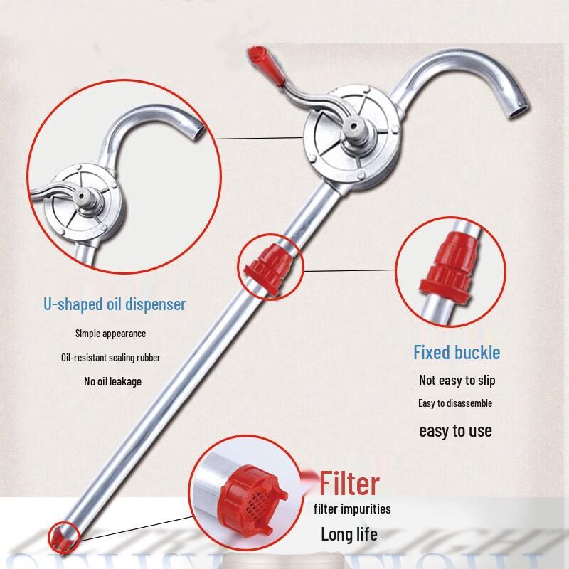 Aluminum Alloy Hand-Crank Oil Transfer Pump