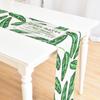 Fresh Style Leaf Rural Garden Series Thick Art Table Flag Covers Tea Coffee Table Tv Cabinet Table Cloth Runner