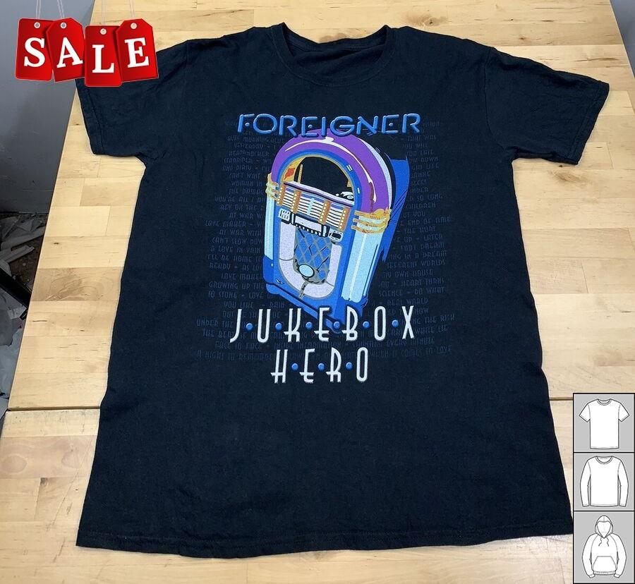 Hot The Foreigners Gift For Fans Unisex S-5XL Shirt JJ360 Unisex T-Shirt S