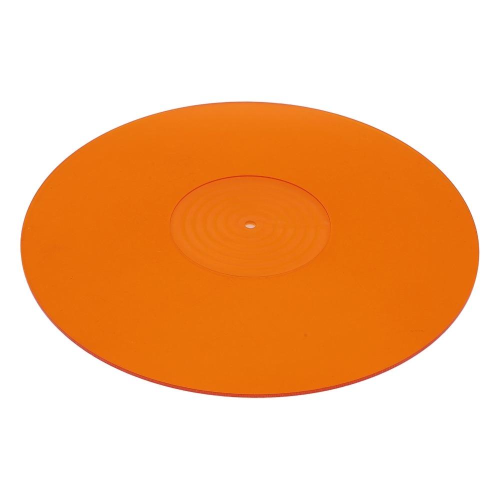 Improve Sound Quality Turntable Slipmat Acrylic Platter Mat for LP 12 Inch Record for Turntable Use