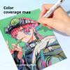 72 Color Dual-side Writing Double Head Direct Liquid Acrylic Non-Erasable Marker Pen Set Stackable Art Special Drawing Pen