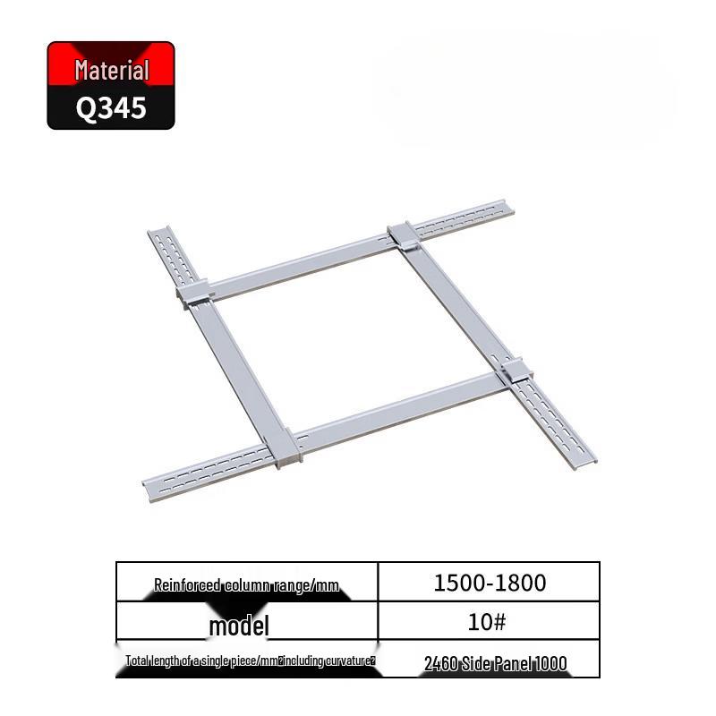 Yundu Galvanized Square Column Clamp