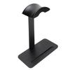 Headphone Stand Universal Wood Aluminum Alloy Space Saving Anti Slip Desktop Holder for Music Gaming Headset