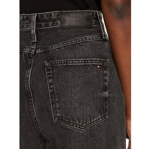 Džíny Tommy Hilfiger WW0WW42206 šedé Volný střih