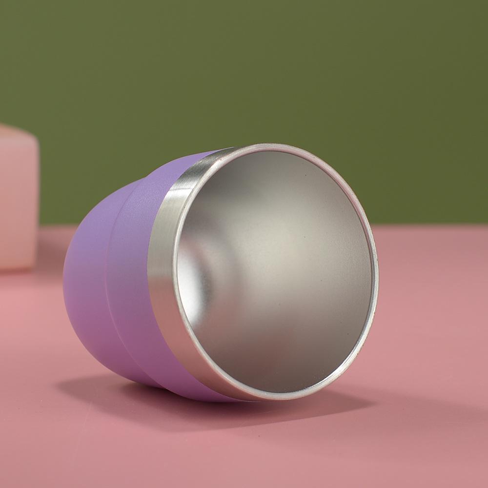 Cross-border 4oz Mini Rambler: Double-layer 304 Stainless Steel Vacuum Insulated Coffee Cup, Hot & Cold