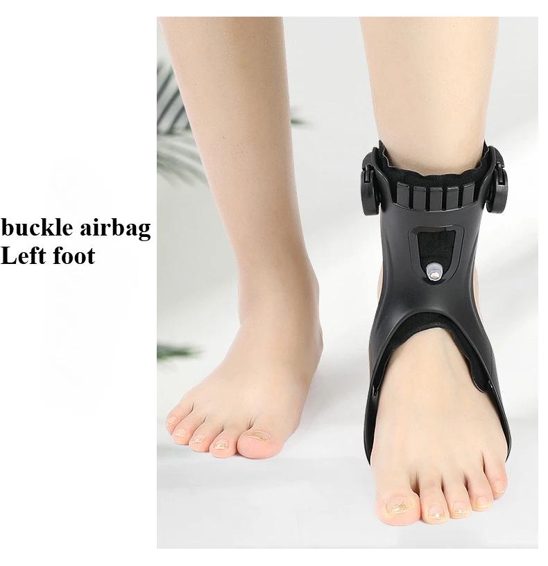 Drop Foot Brace Orthosis Drop Foot Ankle Support With Comfortable Adjustable Buckle For Hemiplegia Stroke Shoes Walking