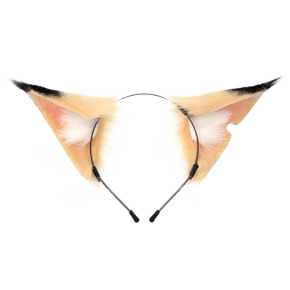 Red Cloud Fox Ear Set cos Tomorrow, the Red Cloud Beast Ear Headband will be a prop for the comic convention livestream