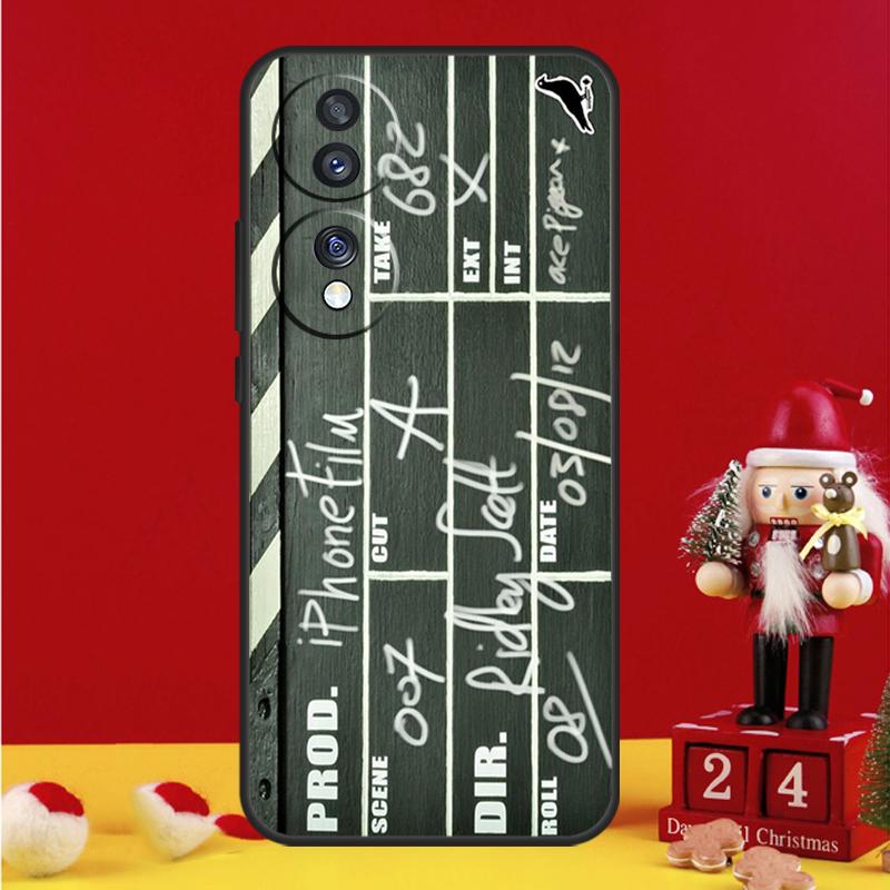 Clapper Board Case For Honor Magic 8 5 6 7 Pro Honor Win RT 50 70 90 200 400 Lite X8c X9b X9c X9a X9d Cover