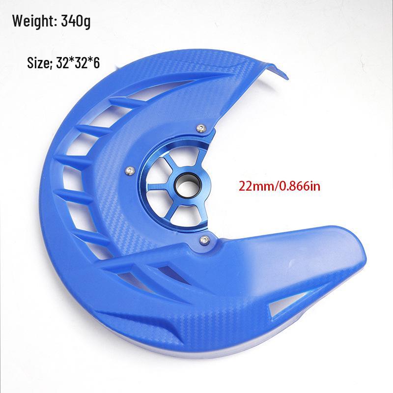 Front Brake Disc Guard for Yamaha YZ/125 250X YZ WR250F 450F, 20/22mm Inner Hole