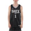 Jordan NBA Victor Wembanyama Spurs 1 Limited Edition SW Jersey Unisex Jersey Black Light-Silver DO9543-014