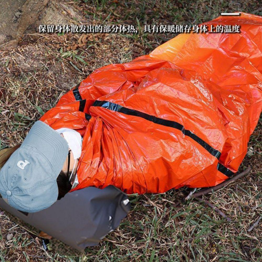 Waterproof Emergency Sleeping Bag Portable Thermal Blanket Survival Sleeping Bag Hiking