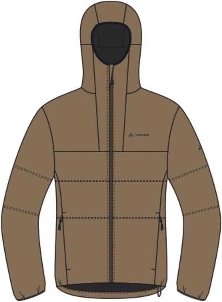 Куртка VAUDE Мужская утепленная куртка с капюшоном Neyland из овса