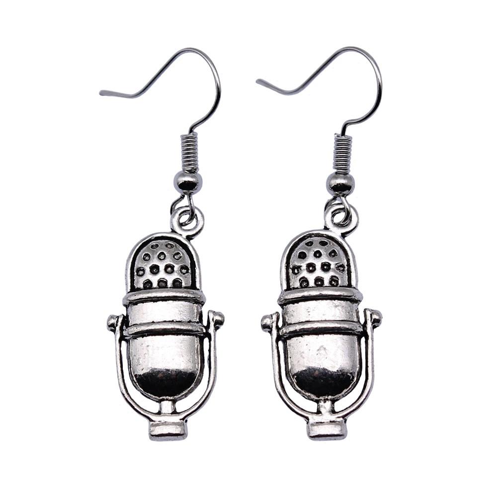 Electric Guitar Dangle Earrings Rock Music Themed Jewelry For Women