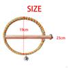 Natural wooden bird Perch Stand Parakeet Budgie Chicken Standing Training Hanging Toy