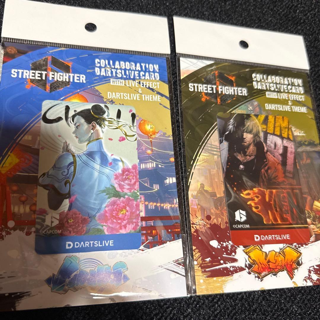 Street Fighter DARTSLIVE Card Set of 2