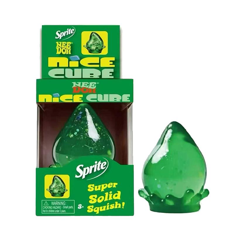 Schylling Needoh Nice Cube Stress Squishy Toy Reliever Fidget Tool For Anxiety & Focus Desk Sensory Cube For Adults & Kids