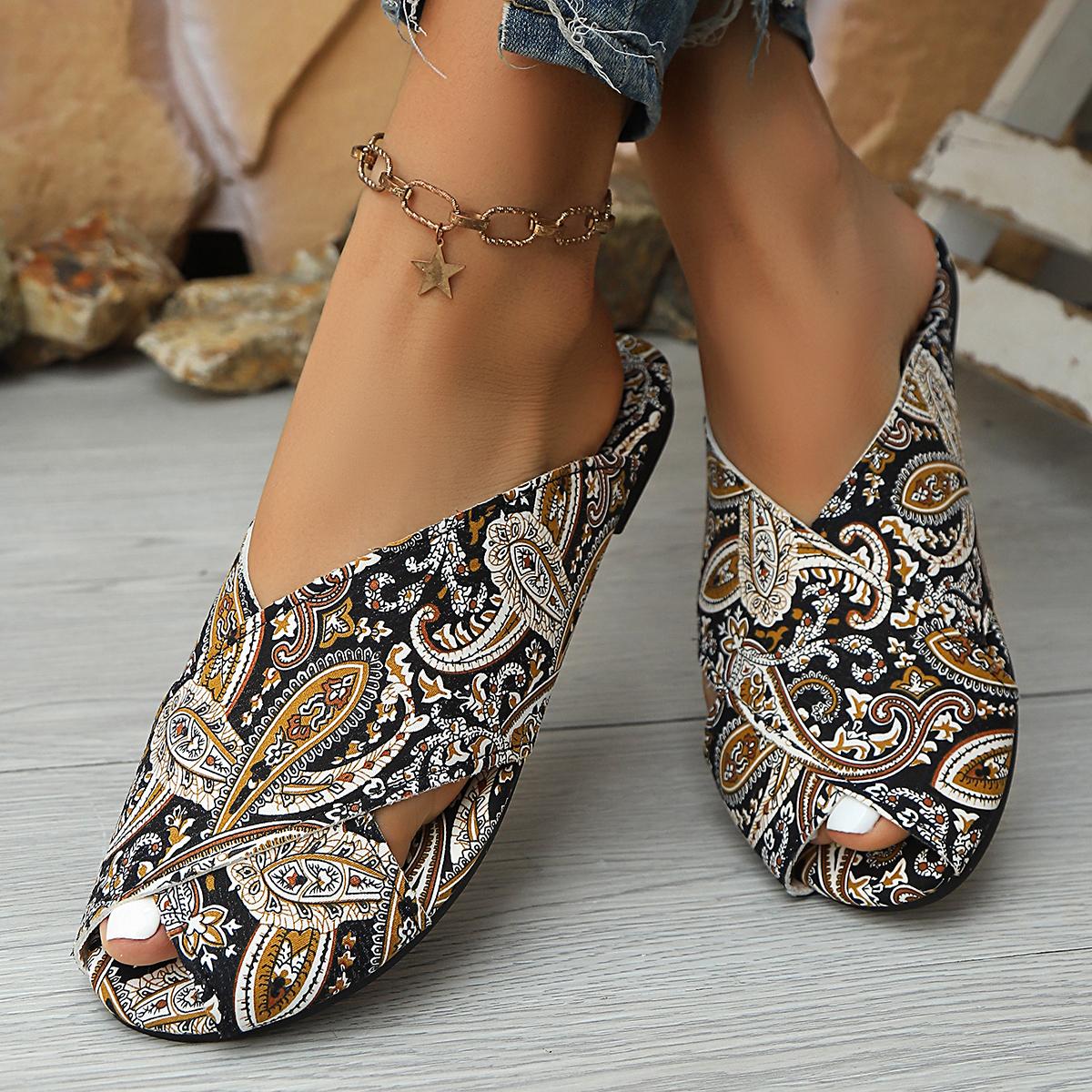 

Модные женские тапочки Модная нескользящая обувь для женщин Летние удобные сандалии с открытым носком Большой размер Легкие пляжные шлепанцы Слайды Женские 36