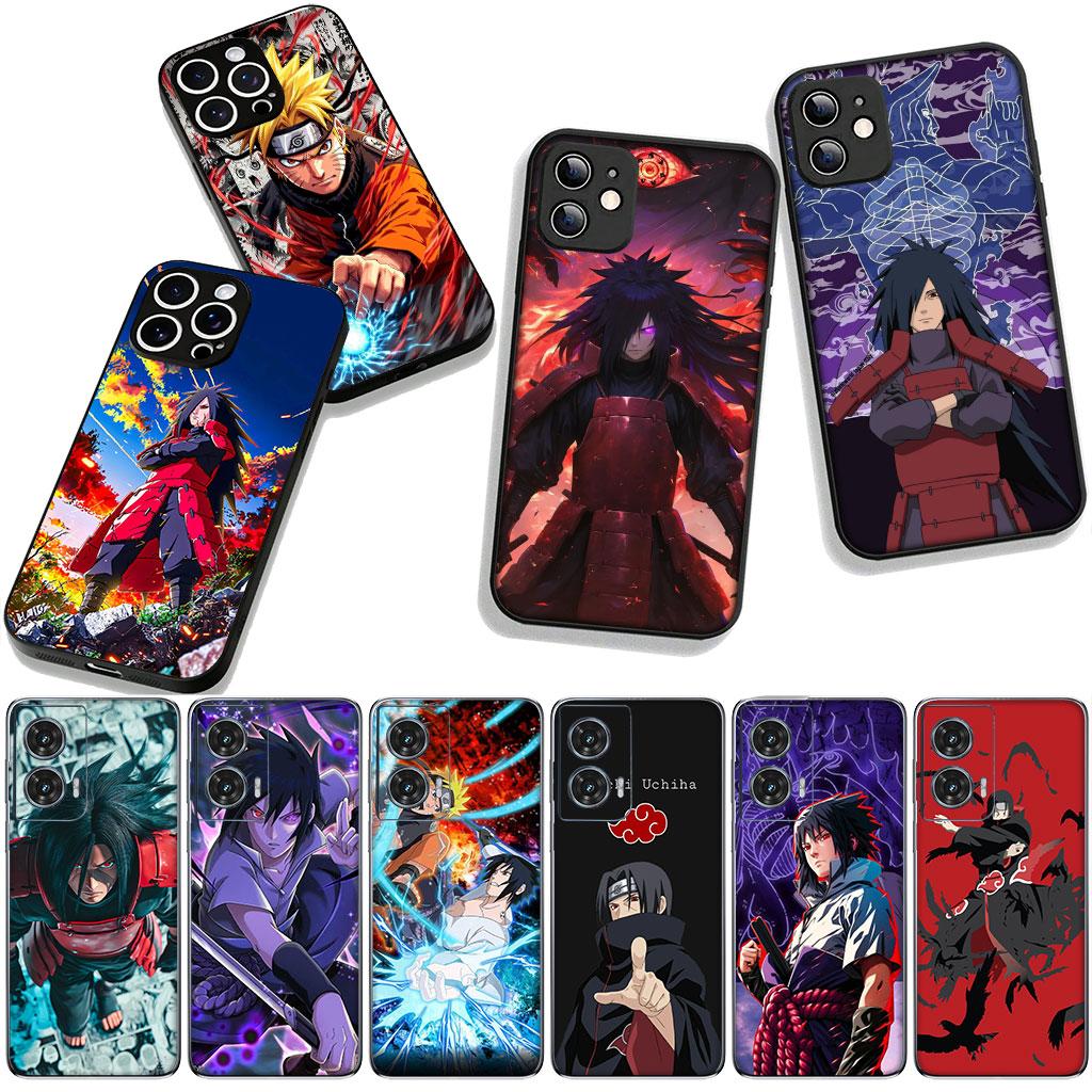 for Motorola Moto Edge 70 60 Fusion 40 NEO 20 Pro G Stylus G56 G96 G73 G52 G41 G42 G51 Case Narutos Sasuke Uchiha Madaras Itachi