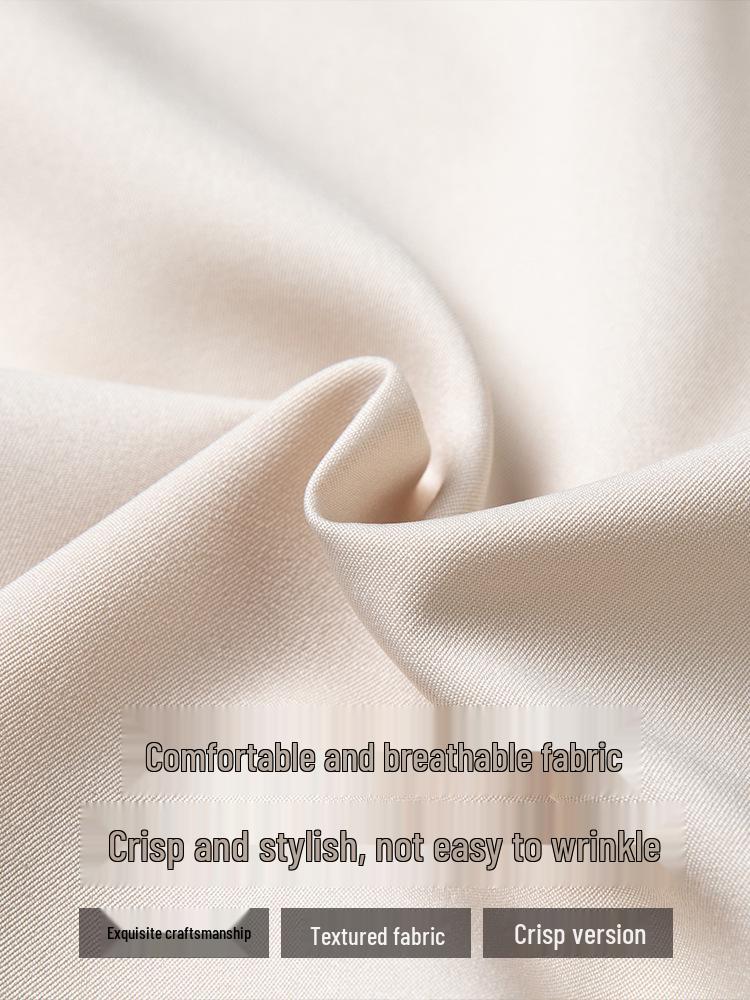 Unisex Chinese-Style Short Sleeve Workwear Top for Hotel & Restaurant Staff