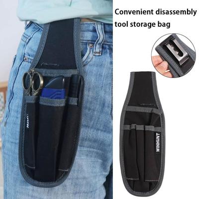 Wear-resistant Tool  Belt Multilayer Storage Electrician Tool  Bag Tool Waist Bag  Woodworking