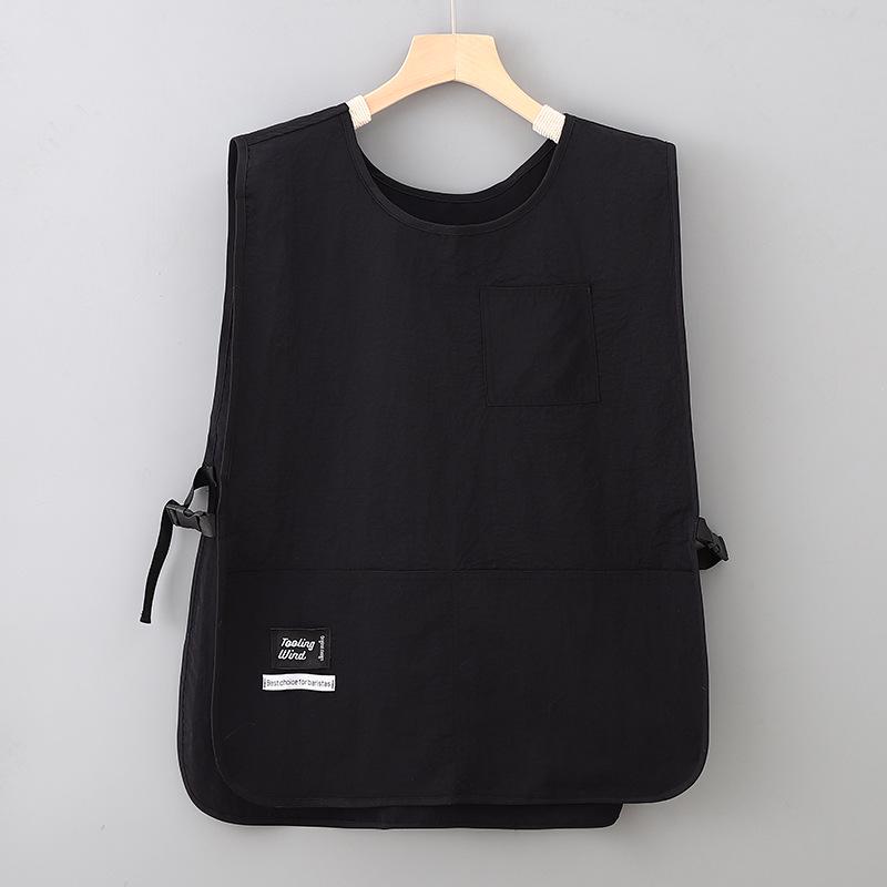 Wasserdichte, fleckenabweisende Schürze im japanischen Stil für Backen, Catering und Nageldesigner