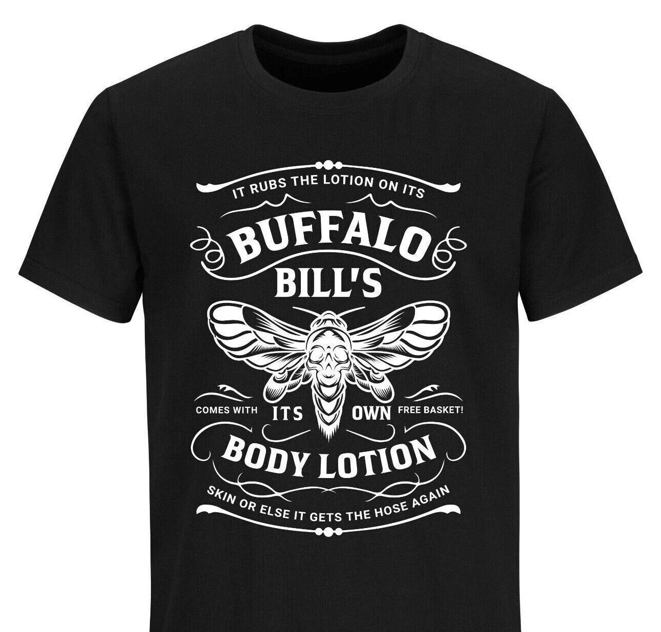 

Retro Buffalo Bills Body Lotion Halloween T-shirt, Horror Movie T-T-shirt, Soft Tee S