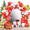 111 szt. Dekoracja świąteczna Balon z folii aluminiowej Klaun Świąteczny Klaun Szczęśliwego Nowego Roku Dekoracja na przyjęcie Balon Globos Balon Helem Świąteczny