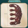 Portable Five-Claw Natural Sandalwood Massage Comb Wood Head Meridian Scalp Therapy Comb for Hair Styling and Relaxation
