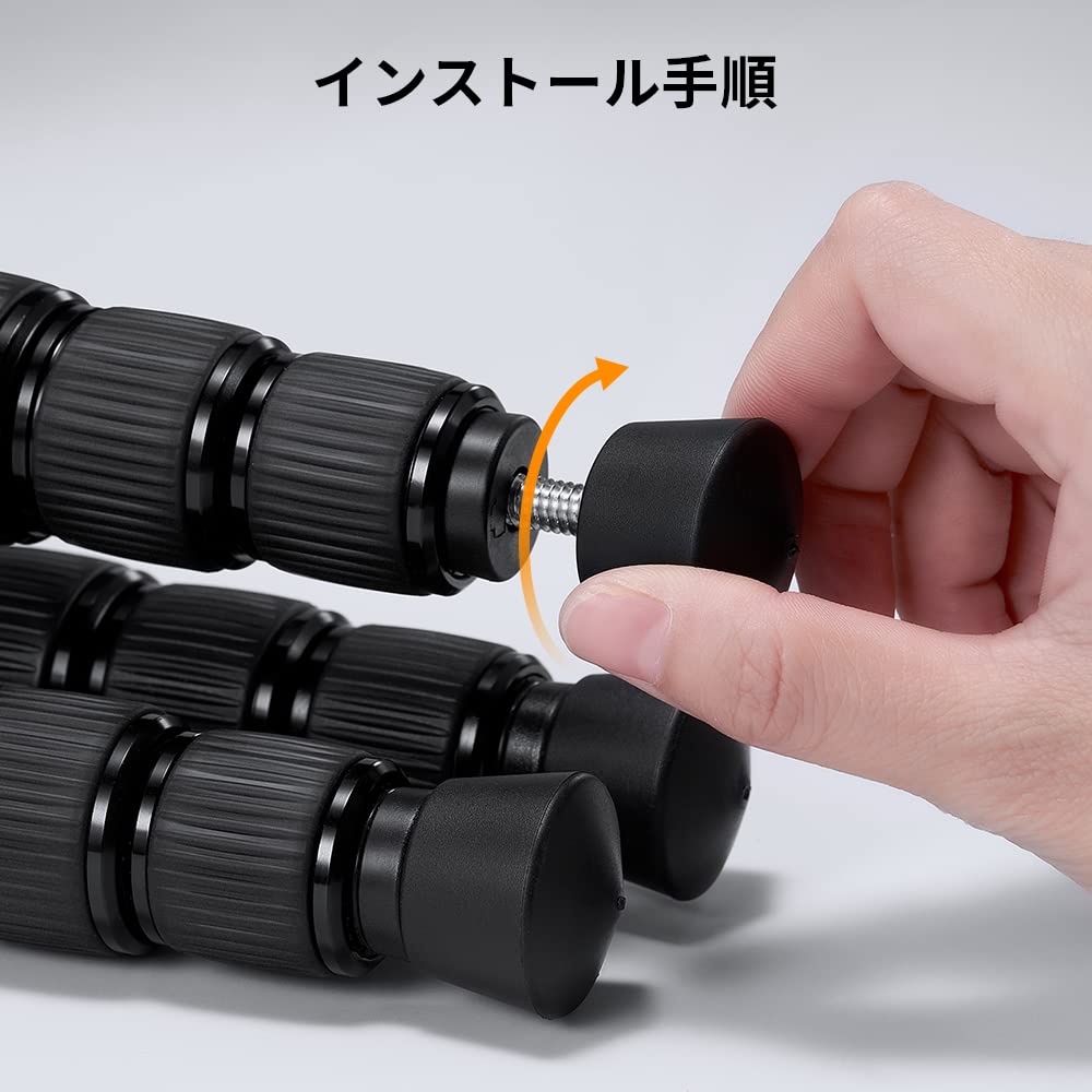 Concept, suport pentru picior de trepied, cauciuc, înlocuire pentru picior, țepi universali, accesorii foto stabile pentru trepied, pachet de 3, K&F anti-alunecare