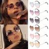 Cute Love Heart Thin Metal Frame Eyewear Heart-Shaped Sunglasses Heart Sunglasses SunGlasses for Women