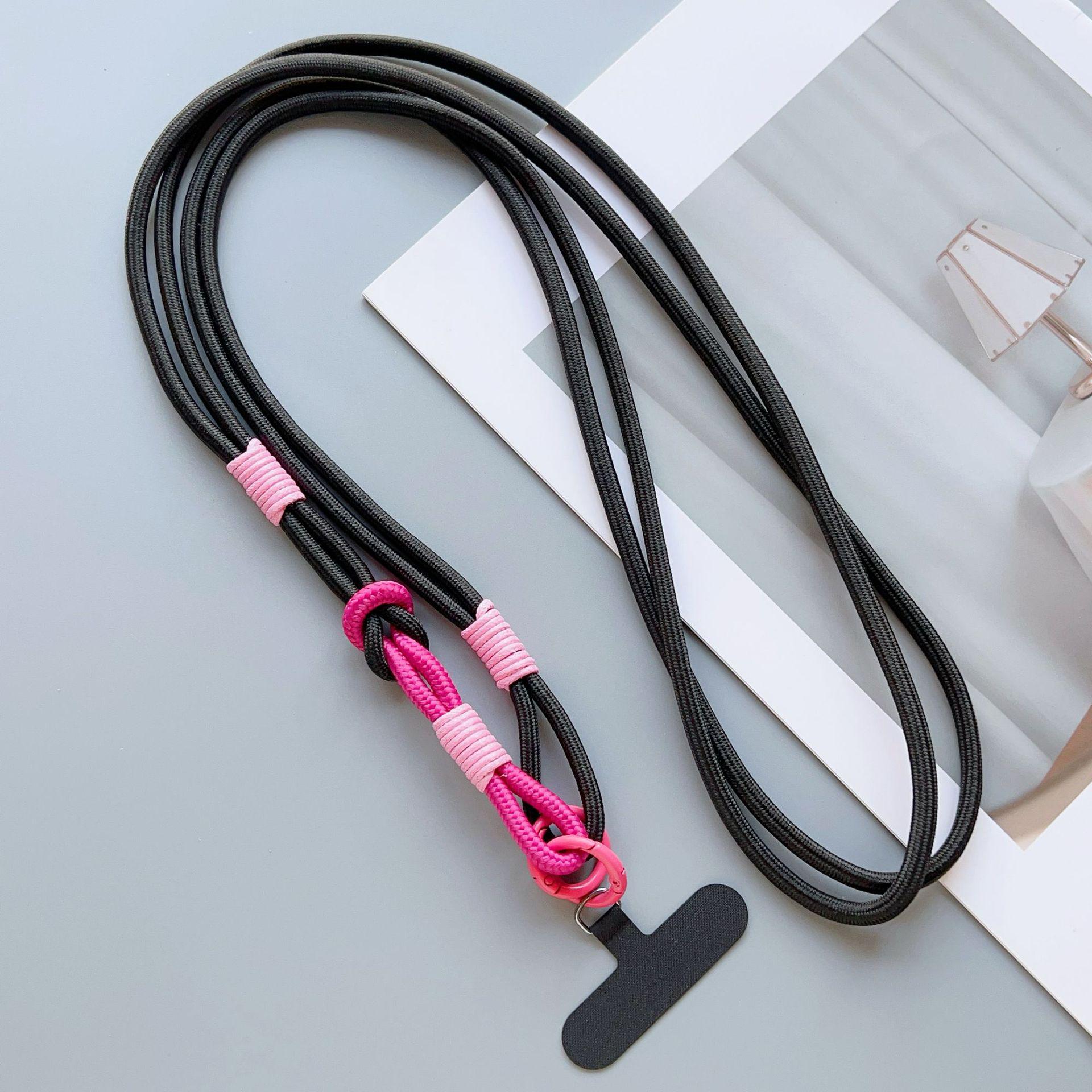 

Чехол-кроссбоди для телефона с защитой от падений и цветовыми блоками, с длинным шнурком