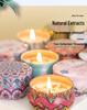 Aromatherapy Soy Candle Gift Set - Essential Oil Scented Birthday Present & Party Favor Ornament