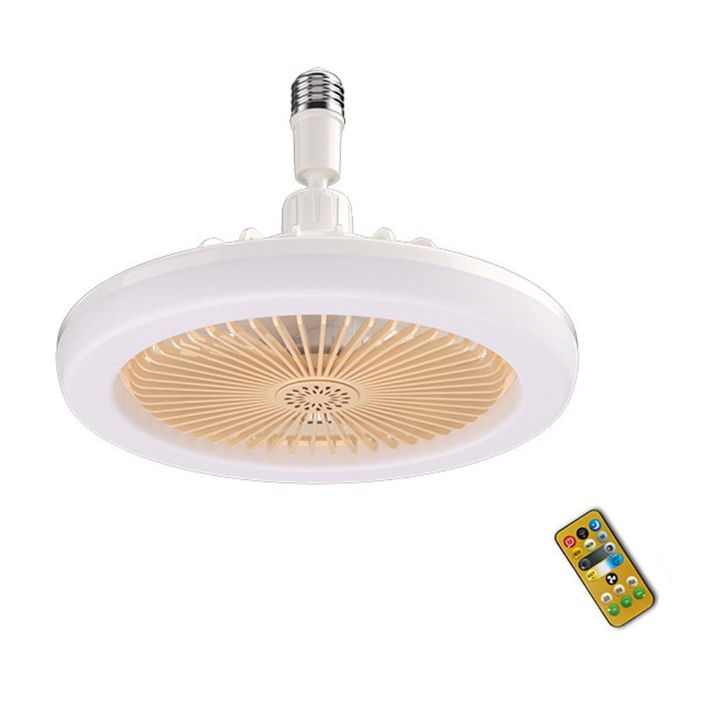 Modern Aromatherapy Fan Light E27 Hanging Light with Fan for Bedroom Living Room with Remote