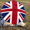 1pz Ombrello Automatico Apri/Chiudi Union Jack con Protezione Antivento, Telo Robusto a 8 Stecche, Stecche Resistenti, Design alla Moda1191A