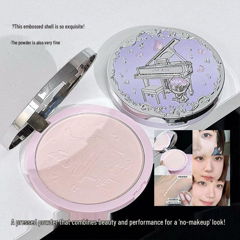 Art Value Qinyin Die Meng Soft Matte Translucent Loose Powder Cake for Creamy, Bare Skin Whitening