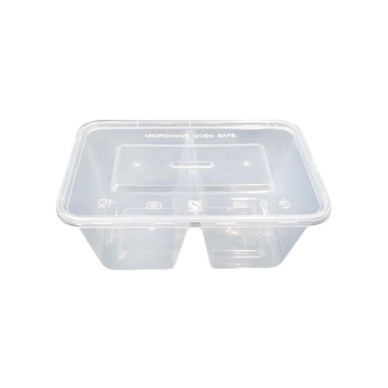 Einweg rechteckige geteilte Lunchboxen