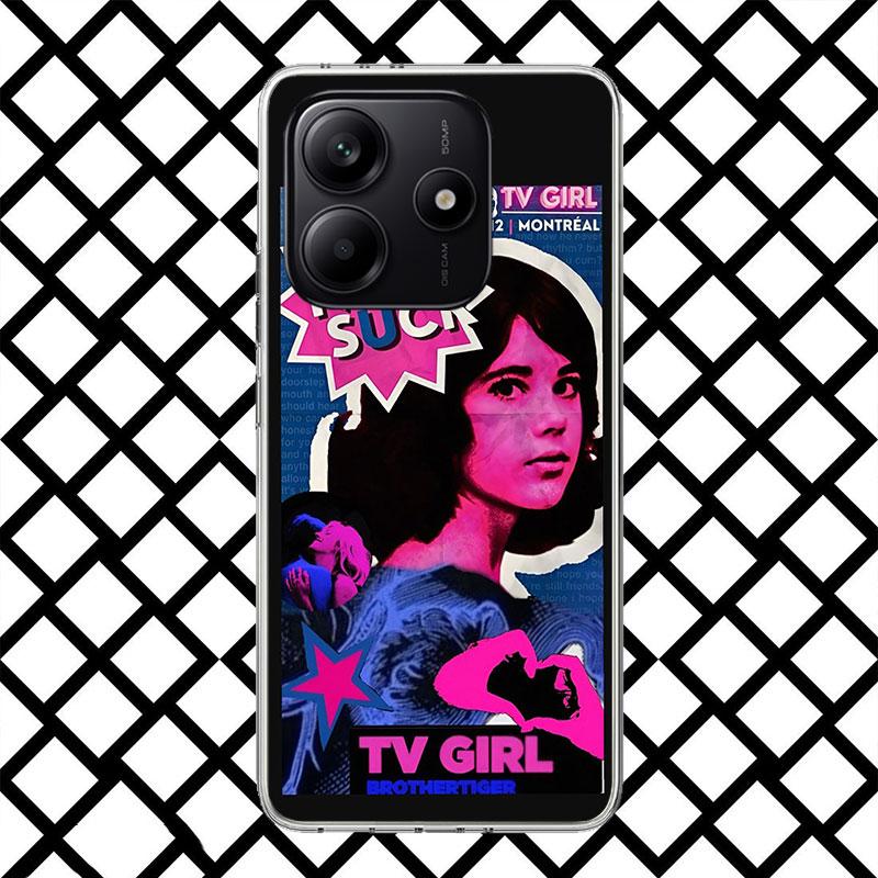 TV Girl Album Phone Case for Xiaomi Redmi Note 15 14 14S 13 12 12S 11 Pro Plus 11E 11T 11S 10S 5G Soft Cover Fundas Redmi Note 1