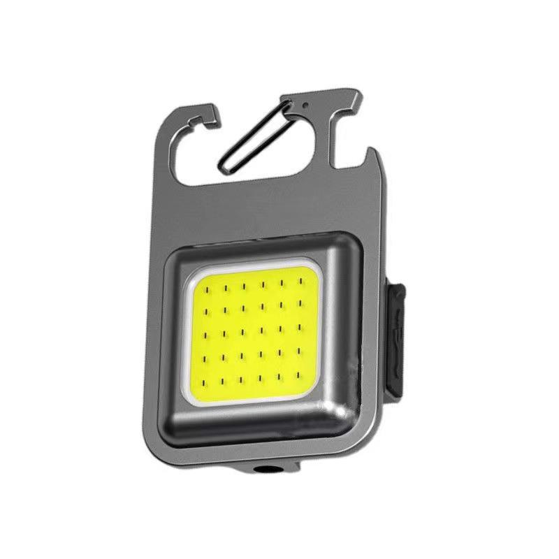 Portable USB Mini Keychain Light: High-Brightness COB for Camping, Emergency, and Outdoor Use