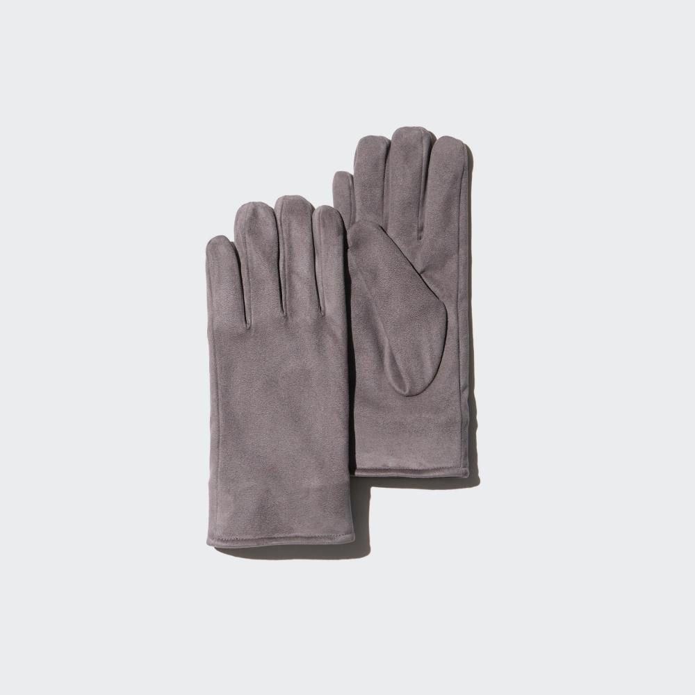 

Перчатки UNIQLO Heattech Lining из искусственной замши