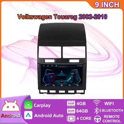 For Volkswagen Touareg 2002-2010 Carplay Android Car Radio GPS Navigation 2din 4+64GB