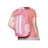 Adidas Linear Org Letter Logo Polyester Backpack Unisex Backpacks Pink DT8619