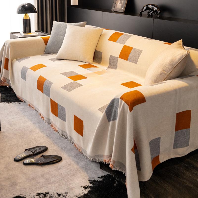 

Полотенце для дивана, универсальное для всех сезонов, чехол для дивана с защитой от царапин, все включено, универсальное, нескользящая подушка, одеяло, полотенце для дивана 180*130cm